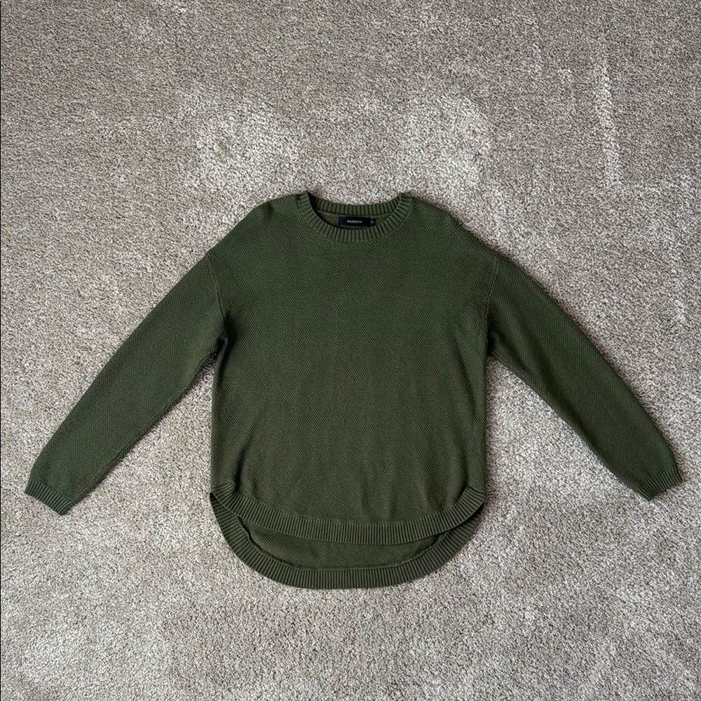 Merokeety Long Sleeve Knit Pullover Sweater